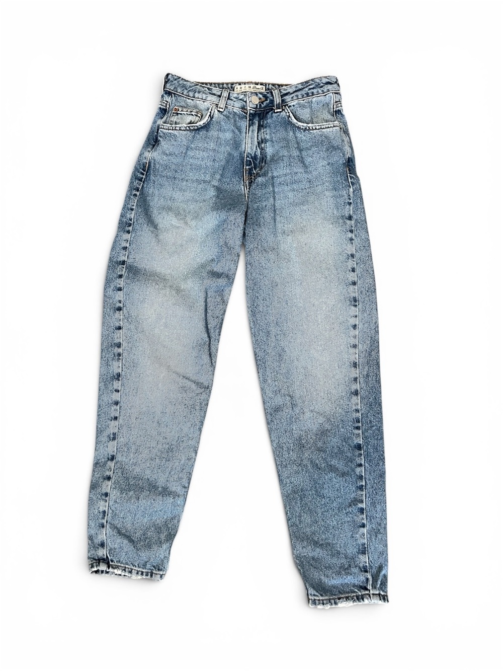 Primark's Denim Co. Size 2 Medium Wash 5 Pocket Denim Straight Leg Jeans - Picture 8 of 14